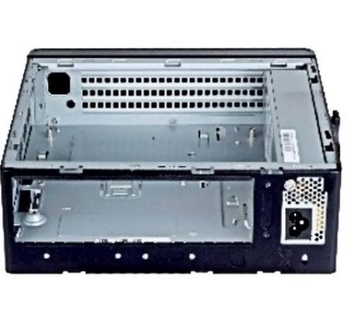Корпус Slim Case Powerman EQ101BK PM-200ATX  2*USB 3.0,Audio, miniATX (6117414)