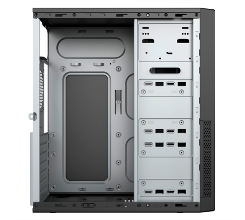 Корпус MidiTower Powerman DA812BK Black PM-500ATX-F 2*USB 2.0+2*USB 3.0 Audio ATX (6131895)
