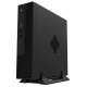 Корпус Slim Case Powerman ME100S-BK front fan 4cm, 120W adapter, Mini ATX, VESA (6133715)