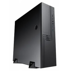 Корпус Slim Case Powerman EL555BK PM-300TFX 80+Bronze U3.0*2+U2*2+2*combo Audio; fan 9cm; intrusion switch (6143524)