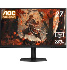 МОНИТОР 27" AOC C27G4ZXU Black с поворотом экрана (VA, изогнутый, 1920x1080, 280Hz, 0.3 ms, 178°/178°, 300 cd/m, 80M:1)