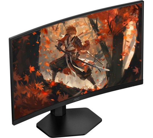 МОНИТОР 27" AOC C27G4ZXU Black с поворотом экрана (VA, изогнутый, 1920x1080, 280Hz, 0.3 ms, 178°/178°, 300 cd/m, 80M:1)