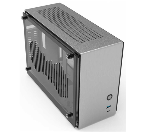 Корпус ZALMAN M2 MINI, MITX, ALUMINIUM, SILVER, WINDOWx2, RISER CARD, 2x3.5", 3x2.5", 1xUSB3.0, 1xUSB3.1 TYPE-C, TOP 1x80mm (M2 mini (Silver)) Корпус ZALMAN M2 MINI, MITX, ALUMINIUM, SILVER, WINDOWx2, RISER CARD, 2x3.5", 3x2.5", 1xUSB3.0, 1xUSB3.1 TYPE-C, TOP 1x80mm (M2 mini (Silver))