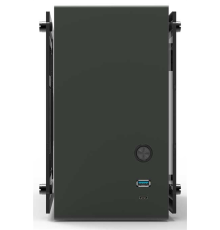 Корпус ZALMAN M2 MINI, MITX, ALUMINIUM, GRAY, WINDOWx2, RISER CARD, 2x3.5", 3x2.5", 1xUSB3.0, 1xUSB3.1 TYPE-C, TOP 1x80mm (M2 mini (Gray))