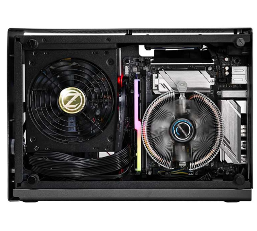 Корпус ZALMAN M2 MINI, MITX, ALUMINIUM, GRAY, WINDOWx2, RISER CARD, 2x3.5", 3x2.5", 1xUSB3.0, 1xUSB3.1 TYPE-C, TOP 1x80mm (M2 mini (Gray))