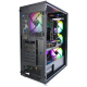 Корпус ZALMAN I3 NEO, ATX, BLACK, FRONT MESH, WINDOW, 2x3.5", 3x2.5", 1xUSB2.0, 2xUSB3.0, FAN CONTROLLER, FRONT 3x120mm RGB, REAR 1x120mm RGB (I3 NEO)