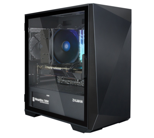 Корпус ZALMAN Z1 ICEBERG, ATX, BLACK, WINDOW, 2xCOMBO (3.5" OR 2.5"), 3x2.5", 1xUSB2.0, 2xUSB3.0, FRONT 2x120mm, REAR 1x120mm (Z1 Iceberg)
