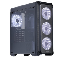 Корпус ZALMAN I3, ATX, BLACK, FRONT MESH, WINDOW, 2x3.5", 3x2.5", 2xUSB2.0, 1xUSB3.0, FAN CONTROLLER, FRONT 3x120mm, REAR 1x120mm (I3)