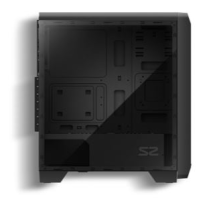 Корпус ZALMAN S2, ATX, BLACK, WINDOW, 2x3.5", 2x2.5", 2xUSB2.0, 1xUSB3.0, REAR 1x120mm (S2)