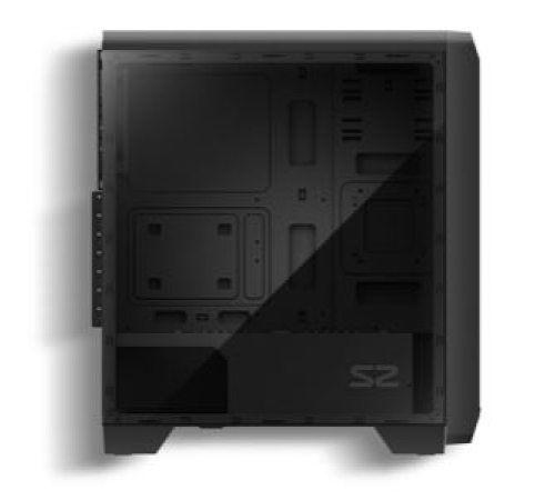 Корпус ZALMAN S2, ATX, BLACK, WINDOW, 2x3.5", 2x2.5", 2xUSB2.0, 1xUSB3.0, REAR 1x120mm (S2)