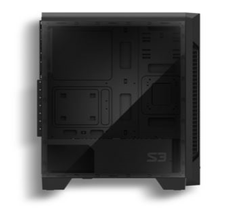 Корпус ZALMAN S3, ATX, BLACK, WINDOW, 2x3.5", 2x2.5", 2xUSB2.0, 1xUSB3.0, REAR 1x120mm (S3)