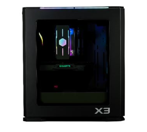 Корпус ZALMAN X3, ATX, BLACK, WINDOW, 2x3.5", 2x2.5", 2xUSB2.0, 2xUSB3.0, FRONT 3x120mm RGB, REAR 1x120mm RGB (X3 BLACK)