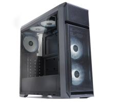 Корпус ZALMAN N5 OF, ATX, BLACK, WINDOW, 1x5.25", 4x3.5", 1x2.5", 2xUSB2.0, 1xUSB3.0, FRONT 1x120mm, REAR 1x120mm (N5 OF)
