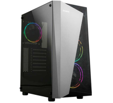 Корпус ZALMAN S4 Plus, ATX, BLACK, WINDOW, 1x5.25", 4x3.5", 1x2.5", 2xUSB2.0, 1xUSB3.0, FRONT 2x120mm, REAR 1x120mm (S4 Plus)