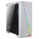 Корпус Aerocool Cylon White, ATX, без БП, RGB-подсветка, окно, картридер, 1x USB 3.0 + 2x USB 2.0, 1х120-мм вентилятор в комплекте (Cylon White)