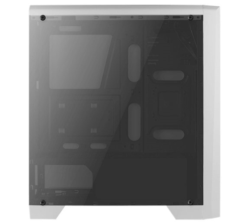 Корпус Aerocool Cylon White, ATX, без БП, RGB-подсветка, окно, картридер, 1x USB 3.0 + 2x USB 2.0, 1х120-мм вентилятор в комплекте (Cylon White)
