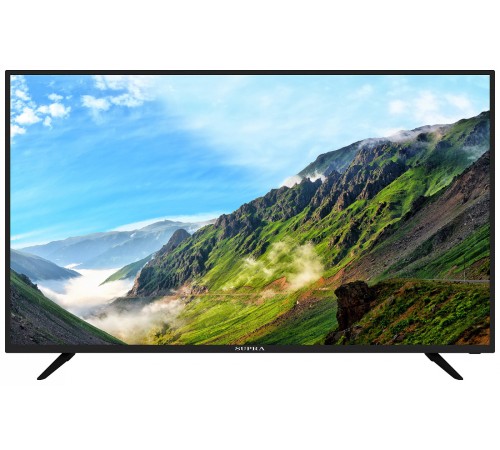 Телевизор LED Supra 50" STV-LC50ST0045U черный 4K Ultra HD 50Hz DVB-T DVB-T2 DVB-C DVB-S DVB-S2 USB WiFi Smart TV (RUS)