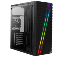 Корпус Aerocool Streak (ATX, без БП, 1x USB3.0, 2x USB2.0, RGB-подсветка) (Streak)