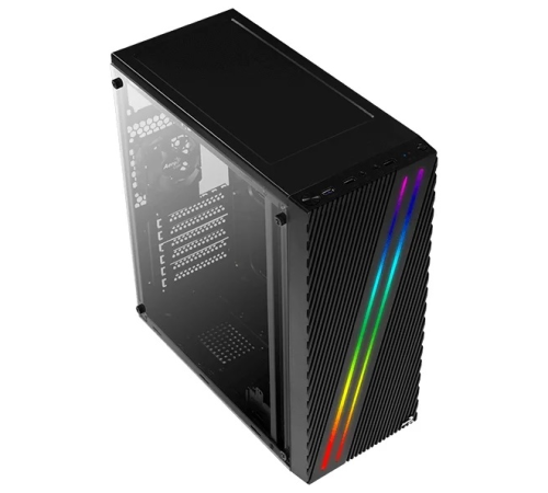 Корпус Aerocool Streak (ATX, без БП, 1x USB3.0, 2x USB2.0, RGB-подсветка) (Streak)