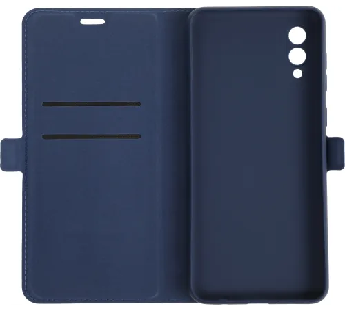 Чехол (флип-кейс) DF для Samsung Galaxy A02 sFlip-85 синий (DF SFLIP-85 (BLUE)) Чехол (флип-кейс) DF для Samsung Galaxy A02 sFlip-85 синий (DF SFLIP-85 (BLUE))
