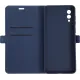 Чехол (флип-кейс) DF для Samsung Galaxy A02 sFlip-85 синий (DF SFLIP-85 (BLUE))
