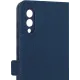 Чехол (флип-кейс) DF для Samsung Galaxy A02 sFlip-85 синий (DF SFLIP-85 (BLUE))