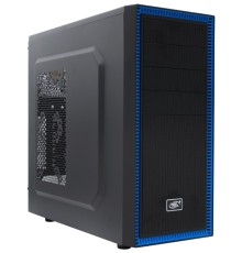 Корпус Deepcool TESSERACT BF (one black fan) без БП, черный, ATX (TESSERACT BF)