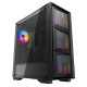 Корпус Deepcool MATREXX 50 MESH 4FS без БП, боковое окно (закаленное стекло), 3xColor LED 120мм вентилятора спереди, 1xColor LED 120мм вентилятор сзади, черный, ATX (MATREXX 50 MESH 4FS)