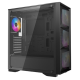 Корпус Deepcool MATREXX 50 MESH 4FS без БП, боковое окно (закаленное стекло), 3xColor LED 120мм вентилятора спереди, 1xColor LED 120мм вентилятор сзади, черный, ATX (MATREXX 50 MESH 4FS)