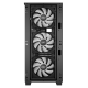 Корпус Deepcool MATREXX 50 MESH 4FS без БП, боковое окно (закаленное стекло), 3xColor LED 120мм вентилятора спереди, 1xColor LED 120мм вентилятор сзади, черный, ATX (MATREXX 50 MESH 4FS)