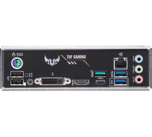Материнская плата Asus TUF GAMING B450M-PLUS II Soc-AM4 AMD B450 4xDDR4 mATX AC`97 8ch(7.1) GbLAN RAID+DVI+HDMI