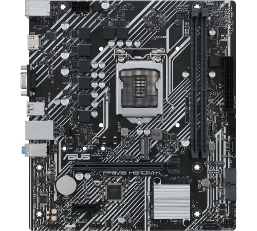 Материнская плата Asus PRIME H510M-K Soc-1200 Intel H510 2xDDR4 mATX AC`97 8ch(7.1) GbLAN+VGA+HDMI