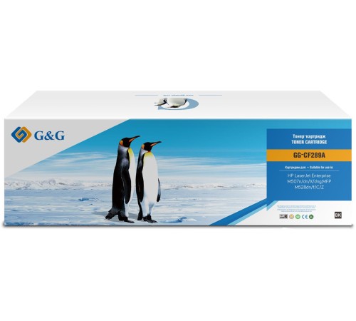 Картридж лазерный G&G GG-CF289A (есть ограничения по прошивке) черный (5000стр.) для HP LJ M507/MFP M528