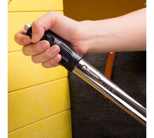 Ключ Deli Динамометрический ключ предельный Deli DL-YN-40200  40-200Нм, 1/2", головка Cr-Mo, 72 зуба, точность +/- 3%, противоскользящая рукоятка, кейс