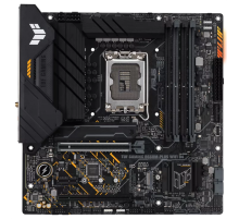 Материнская плата ASUS TUF GAMING B660M-PLUS WIFI D4, LGA1700, B660, 4*DDR4, DP+HDMI, CrossFireX, SATA3 + RAID, Audio, Gb LAN, USB 3.2*6, USB 2.0*6, COM*1 header (w/o cable), mATX ; 90MB1930-M0EAY0 (TUF GAMING B660M-PLUS WIFI D4)