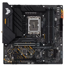 Материнская плата ASUS TUF GAMING B660M-PLUS WIFI D4, LGA1700, B660, 4*DDR4, DP+HDMI, CrossFireX, SATA3 + RAID, Audio, Gb LAN, USB 3.2*6, USB 2.0*6, COM*1 header (w/o cable), mATX ; 90MB1930-M0EAY0 (TUF GAMING B660M-PLUS WIFI D4)