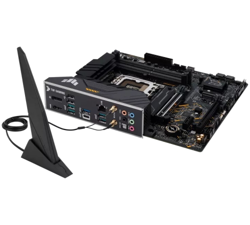 Материнская плата ASUS TUF GAMING B660M-PLUS WIFI D4, LGA1700, B660, 4*DDR4, DP+HDMI, CrossFireX, SATA3 + RAID, Audio, Gb LAN, USB 3.2*6, USB 2.0*6, COM*1 header (w/o cable), mATX ; 90MB1930-M0EAY0 (TUF GAMING B660M-PLUS WIFI D4)