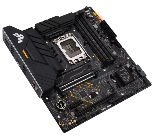 Материнская плата ASUS TUF GAMING B660M-PLUS D4, LGA1700, B660, 4*DDR4, DP+HDMI, , SATA3 + RAID, Audio, Gb LAN, USB 3.2*6, USB 2.0*6, COM*1 header (w/o cable), mATX;90MB1940-M0EAY0 (TUF GAMING B660M-PLUS D4)