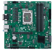 Материнская плата ASUS PRO B660M-C D4-CSM, LGA1700, B660, 4*DDR4, DPx2, HDMIx1, SATA3 + RAID, Audio, Gb LAN, USB 3.2*6, USB 2.0*6, mATX; 90MB19B0-M0EAYC (PRO B660M-C D4-CSM)