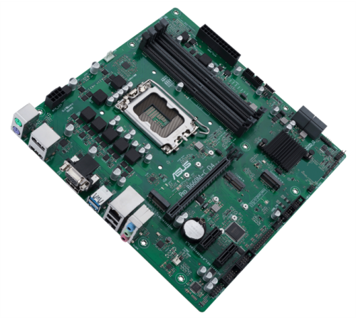 Материнская плата ASUS PRO B660M-C D4-CSM, LGA1700, B660, 4*DDR4, DPx2, HDMIx1, SATA3 + RAID, Audio, Gb LAN, USB 3.2*6, USB 2.0*6, mATX; 90MB19B0-M0EAYC (PRO B660M-C D4-CSM)