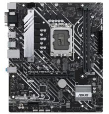 Материнская плата ASUS PRIME H610M-A D4-CSM, LGA1700, H610, 2*DDR4, D-Sub + DP + HDMI, SATA3, Audio, Gb LAN, USB 3.2*4, USB 2.0*6, COM*1 header (w/o cable), mATX ; 90MB19P0-M0EAYC (PRIME H610M-A D4-CSM)