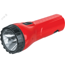 Фонарь светодиодный NPT-CP20-ACCU 0.5Вт LED аккумуляторный с вилкой для зарядки пластик