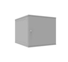 Шкаф телекоммуникационный настенный 9U, 523х600х465мм серия LITE (металлическая дверь)