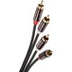 Кабель соединит 2xRCA (M) - 2xRCA (M),1.5m, TelecomPRO <TAV7158M-1.5M> VCOM Кабель-переходник Telecom 2 x RCA M/2 x RCA M (TAV7158M-1.5M)
