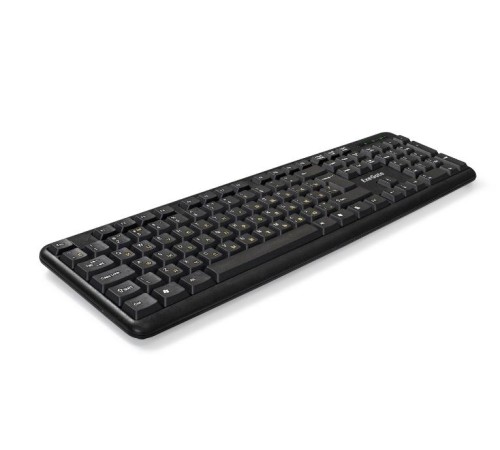 Exegate EX287138RUS Клавиатура ExeGate LY-405 (USB, 105кл., Enter большой, шнур 1,5м, черная, Color box)