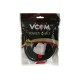 Кабель питания для ноутбуков 3-pin (угловая Евровилка) <VDE> 3G*0.5mm2 VCOM <CE022-CU0.5-3>, 3m VCOM CE022-CU0.5-3M