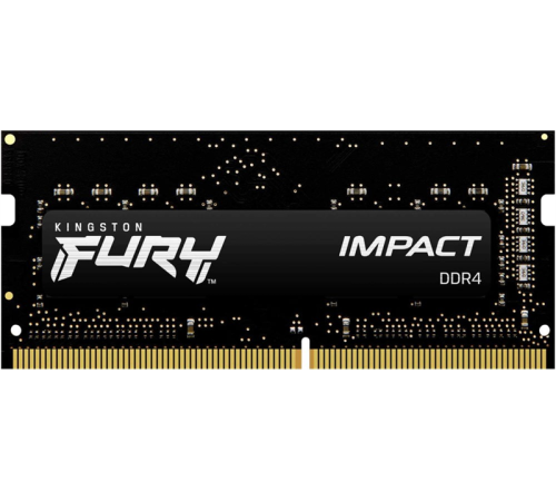 Оперативня память Kingston 16GB 2933MHz DDR4 CL17 SODIMM 2RX8 FURY Impact (KF429S17IB1/16)