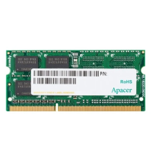 Оперативная память Apacer  DDR3   4GB  1600MHz SO-DIMM (PC3-12800) CL11 1.5V (Retail) 512*8 (AS04GFA60CATBGC/DS.04G2K.KAM) (AS04GFA60CATBGC)