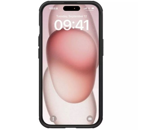 Чехол Super Frosted Shield Pro, черный, (AP IP15 Pro)