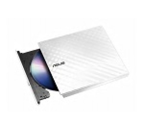 Оптический привод ASUS SDRW-08D2S-U LITE/WHT/G/AS retail, dvd-rw, external ; 90-DQ0436-UA221KZ (SDRW-08D2S-U LITE/WHITE/ASUS)